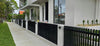 65 x 16 Aluminium Blade Fence Panel 1000x2400 – Architectural 55mm Spacing