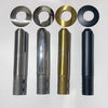 Round Insulated Glass Pool Fence Spigot | 6 Colours | Suits 12mm Frameless Glass