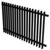 65 x 16 Aluminium Blade Fence Panel 1000x2400 – Architectural 55mm Spacing