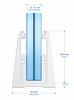 Big Foot Channel – Aluminium Glazing Channel | Top Fixed Wet Glazed System