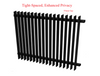 65 x 16 Aluminium Blade Fence Panel 1000x2400 – Architectural 55mm Spacing