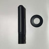 Round Insulated Glass Pool Fence Spigot | 6 Colours | Suits 12mm Frameless Glass