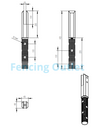 Core drill spigot installation 