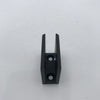 Shower Screen Floor Clamp Blk