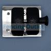 magnetic latch | Full stainless steel | Frameless glass pool fencing